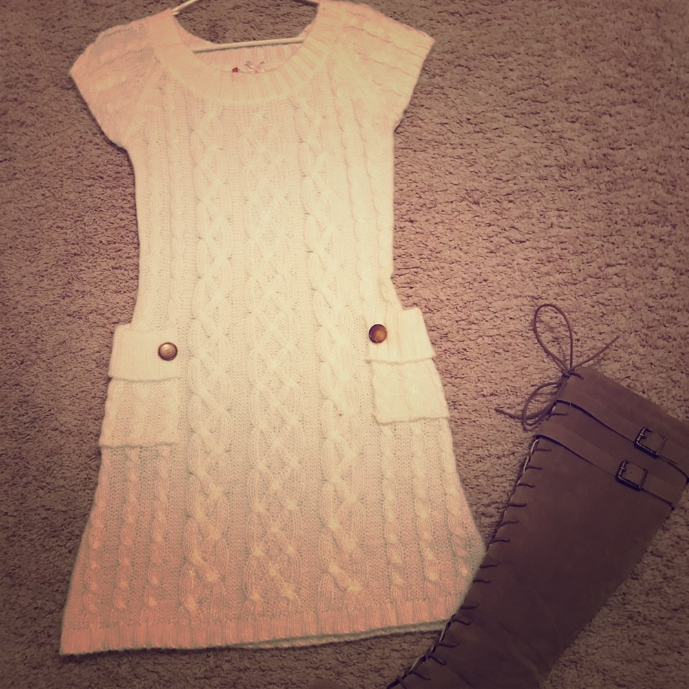 Cute sweater dress